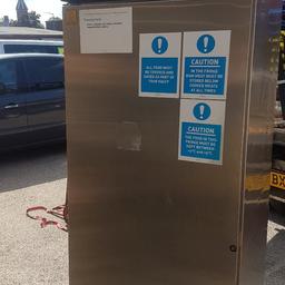 commercial stainless fosters fridge came from school full workin in gud cond ideal for cafe ect open to gud offers