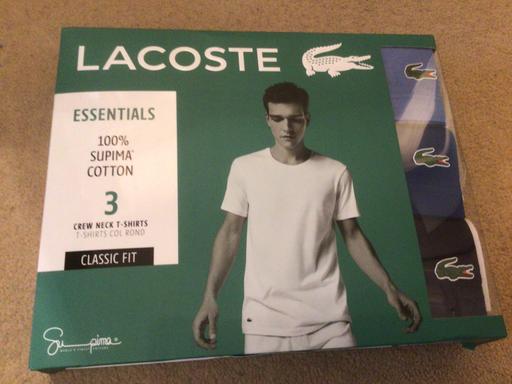 Buy & Sell South East London Falconwood - SE9 - Photos for 3 Lacoste T shirts brand new