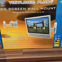 brand new boxed lcd screen wall mount everything written on box 2 available  £5 each if any one is interested  thanks