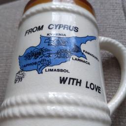 from Cyprus with love beer mug.