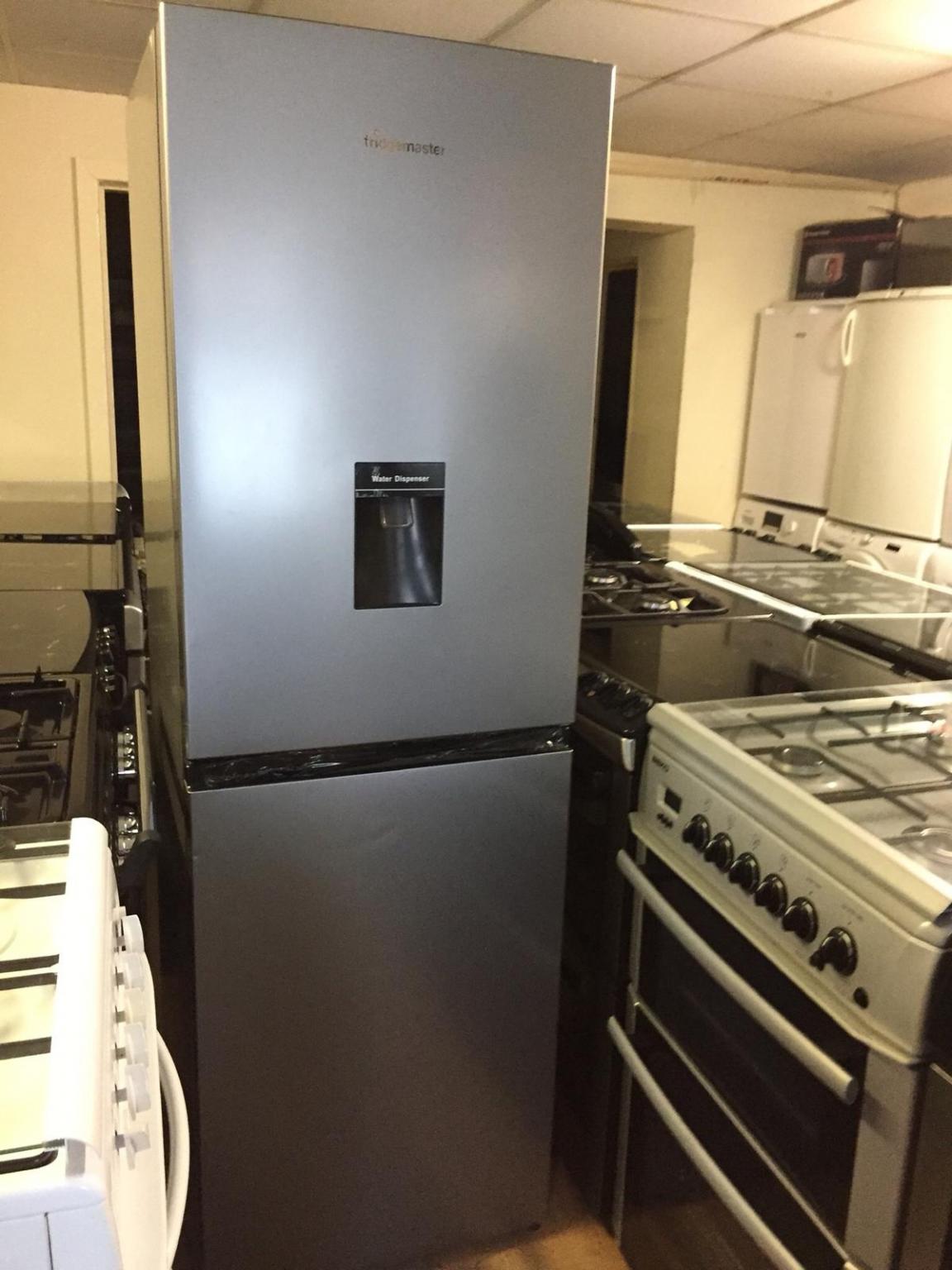 Silver fridge freezer with water dispenser in BD18 Bradford for £199.00