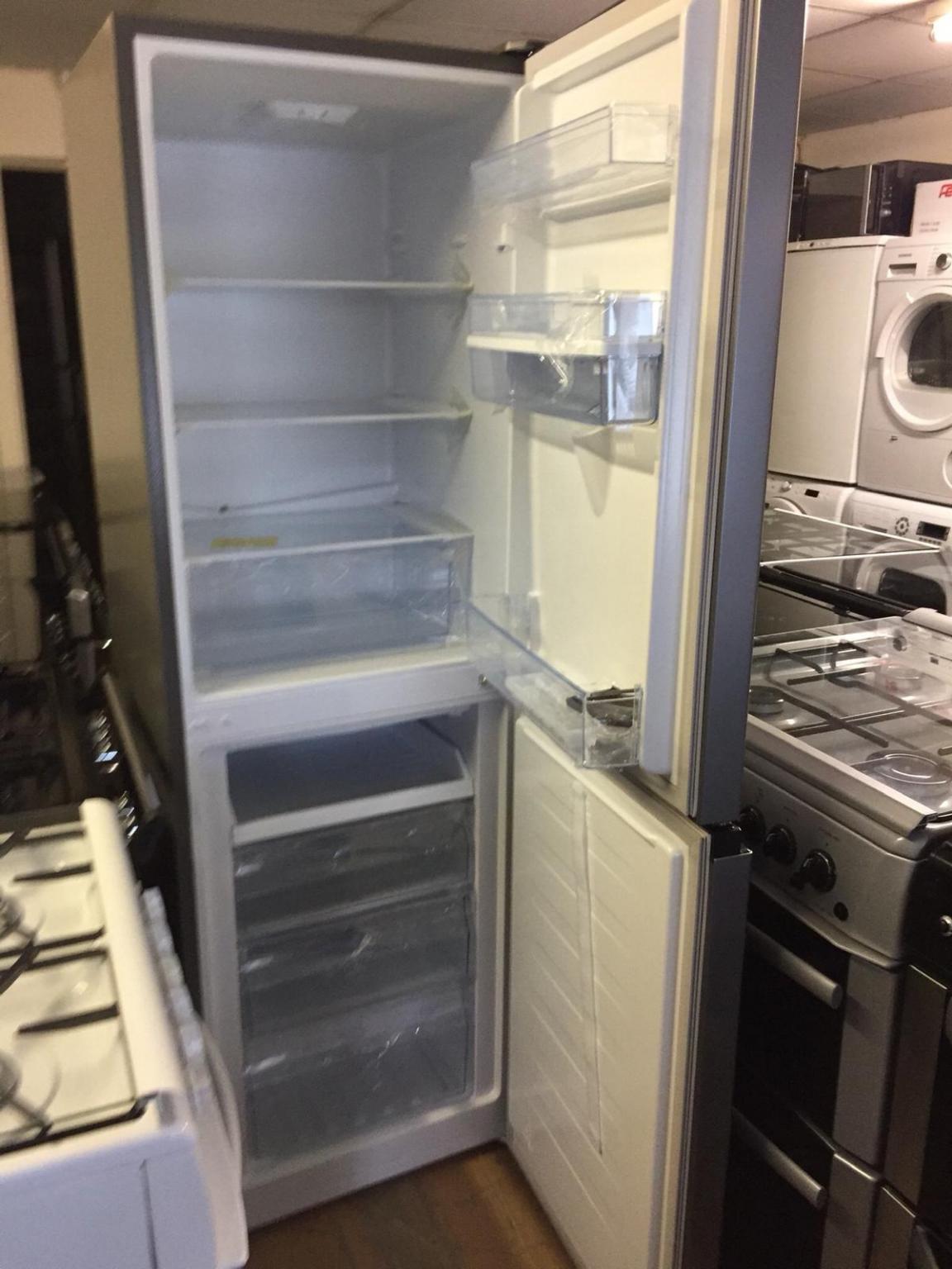 Silver fridge freezer with water dispenser in BD18 Bradford for £199.00