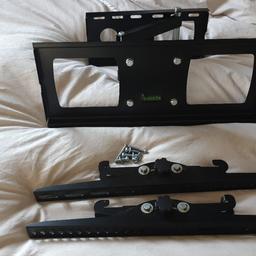Large TV wall bracket. I had a 42" on this.
all complete, no instructions. 
From smoke/pet free home
pick up M45 Whitefield 
Please pick up within 3 days or relisted.