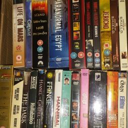 all different dvds box sets very god condition discs and cases OFFERS single or complete have a look  check out my page . thanks b38 collection. .from couple pounds a set