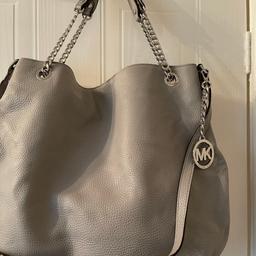 Beautiful soft leather genuine MICHAEL KORS BAG , chain detail shoulder strap and long leather strap also selling matching purse only used a few times lovely condition