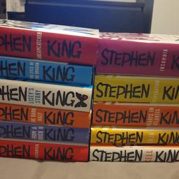 I am offering these 15 remaining Stephen King Novels as a set.
They are also available on here individually. 
All are in very good unread condition which is rare!