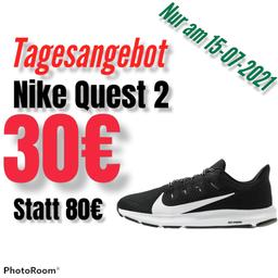 Nike Quest 2
für nur 30€ anstatt 80€!
👀50€Rabatt! 👀
Gr 42.5 - 43 - 44
Weidkamp 5
45355 Essen 
Matrix sport