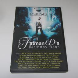 Fatman D's Birthday Bash 2010 
6xcd boxset
postage available