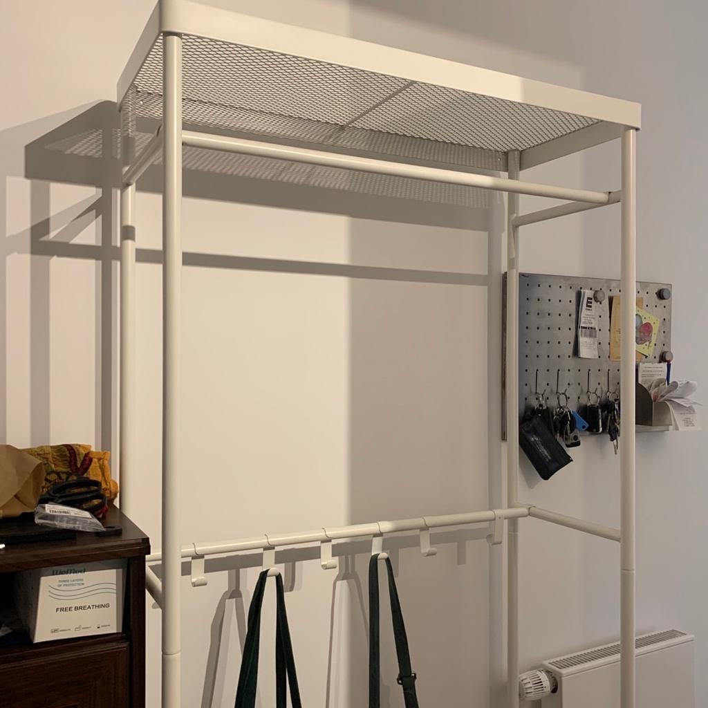 Weiße Garderobe MACKAPÄR Ikea Metall in 68161 Mannheim für 35,00 € zum Verkauf