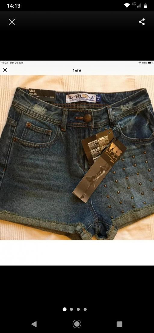 Buy & Sell South Yorkshire Barnsley - Photos for BNWT denim shorts size 8