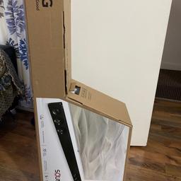 LG Brand new unopened sound bar with wireless 1 years manufacturer warranty subwoofer 300watt RMS can deliver locally