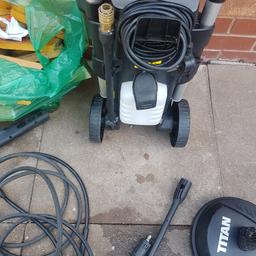 titan jetwash exellent condition all works fine tested comes with patio attachment collection only