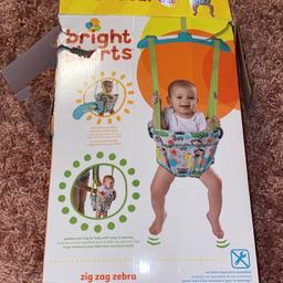 Very good condition baby door jumper. Some damage to the box on opening. Only reason I’m selling is because my daughter is now too big for it. RRP £25.99