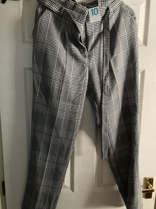 Buy & Sell West Midlands Sandwell - Photos for Ladies trousers size 10 gingham bnwt