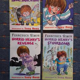 Horrid Henry & the mega-mean time machine
Horrid Henry tricks the tooth fairy
Horrid Henry's revenge
Horrid Henry's stinkbomb
