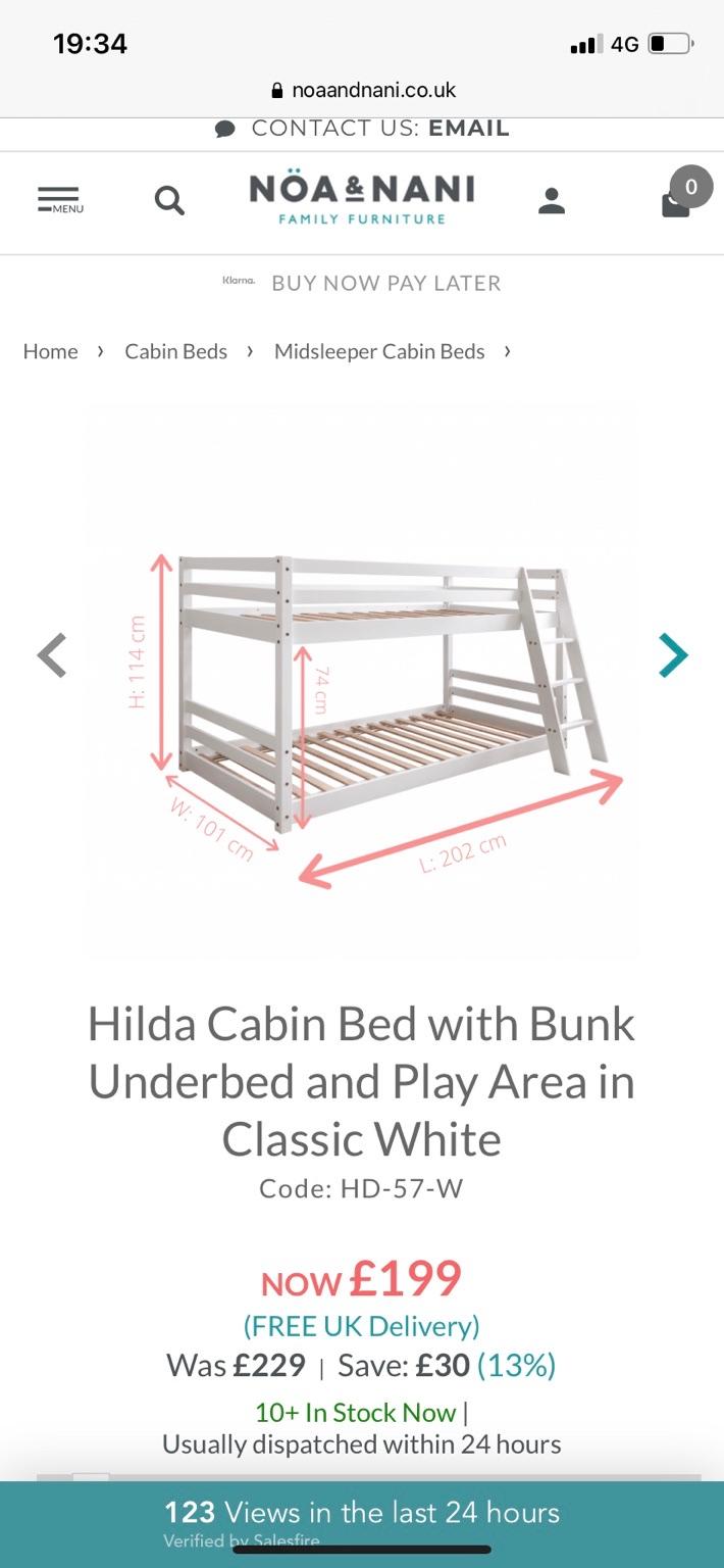 Noa & Nani midi bunk bed in S12 Sheffield für 130,00 £ zum Verkauf ...