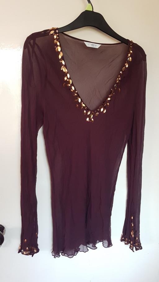 Buy & Sell Leicestershire Oadby and Wigston - Photos for (18) Ladies chiffon top