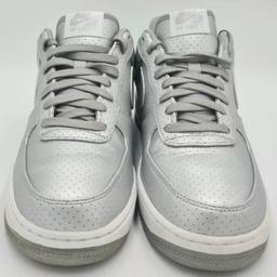 Nike Air Force 1 Olympic Trainers 718152-013 Silver/Platinum

Excellent Condition Trainers.
Wore twice.
See pictures for best description
Ready To Wear.
Any questions, please ask!
Thanks for looking.