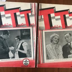 2 Hefte von TTT (Tonfilm-Theater Tanz)
Edition Bristol
Sehr guter Zustand
33 x 25cm,16 Seiten
Einzeln -12€,oder
gemeinsam -20€ Fixpreis
Versand möglich