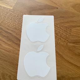Original Aufkleber Apple-Logo / Apfel Symbol in weiß (2 Stück).

Gerne an Selbstabholer in Ismaning. Bei Übernahme aller Verpackungs- und Versandkosten kann ich den Artikel auch gerne versenden.