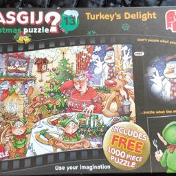 Christmas No.13
Includes extra jigsaw inside