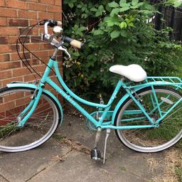 26 inch ladies bike . Green in fair condition collection only payment on collection