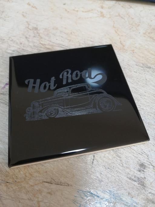 Vehicles Newport - Wales Bettws - Newport - Photos for Two hot rod ceramic engineering coasters