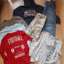 GAP bundle age 10-11
Fleece hoodie (SOLD)
1 pair jeans
1pair camouflage shorts
4 tops
Good condition
From smoke and pet free home
collection oakworth