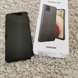 Verkaufe ein Neuwertiges Samsung Galaxy A12 in der Farbe Schwarz mit 64GB und Android 11 Top Zustand ohne Kratzer und Risse Top Hand Abholung in Gerolstein oder Versandt Preis ist VHB