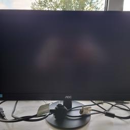 Used For A Couple Months On A Starter Gaming PC,
Reason For Sale - Upgraded To A 27Inch Screen
With Cables (See Picture)
1080P 21.5 Inch 60Hz Screen

No Problems At All With It
£45Ono