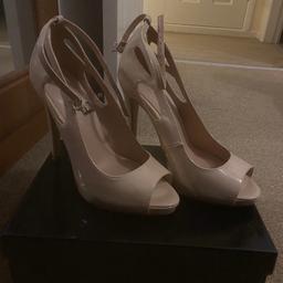 Lipsy Nude Heels - Size 7 
Worn once for special occasion.