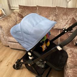 Bugaboo cameleon 3 pram with carrycot, footmuff and 2 raincovers, very good condition OPEN TO OFFERS