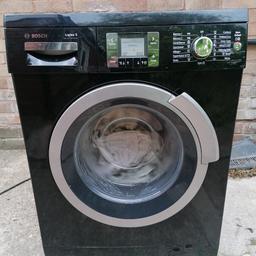 9kg bosch super silent washing machine 1400spin black digital been serviced inside and out works well comes with 3 months warranty can be delivered or u can collect at will if further than Walsall area then abit of fuel money wud be great I can deliver Install test and old appliance removed I'm also a man with a van I do almost anything pls don't hesitate to contact me on 07503441820 if u have any questions thank u for looking