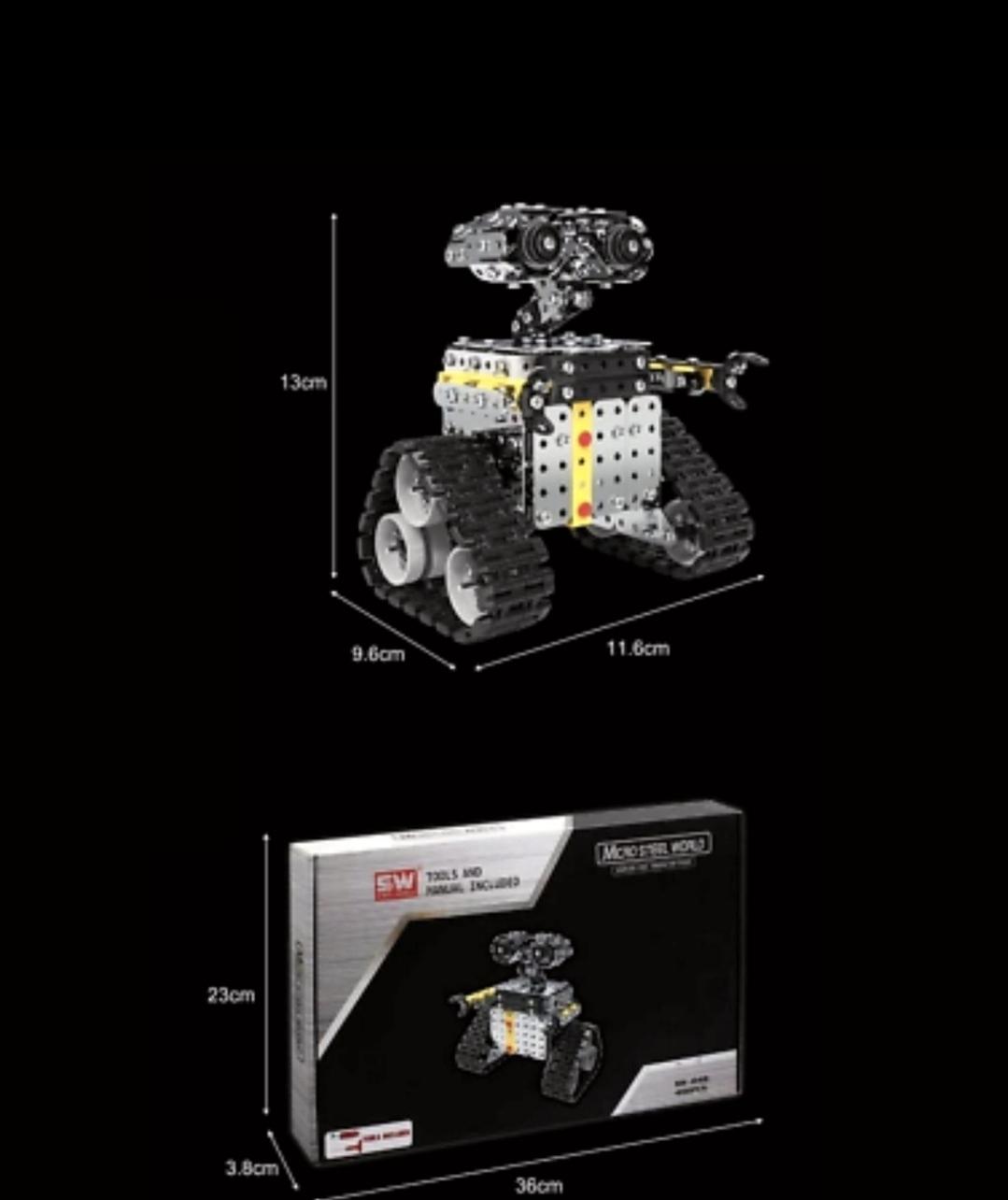 Micro Steel World. Wall.E Kit in B33 Birmingham for £8.00 for sale Shpock