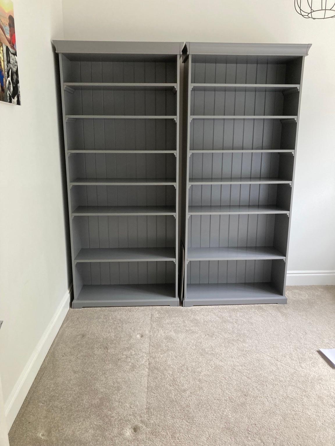 Liatorp grey deals bookcase