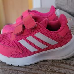 Size 6 toddler addidas trainers - in excellent condition.  come up like new in washer.