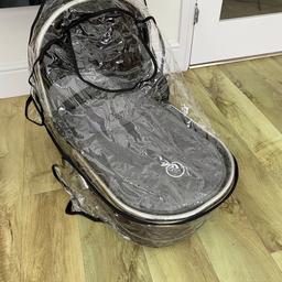 Icandy peach carrycot with rain cover