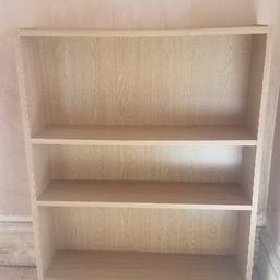 Free standing and sleek design.
Shelves can be moved up and down easily.
Neat item.
Good condition despite some wear and use.
Nice for childrens room or small spaces.

Pick up within 2 days to be arranged with an agreed time frame. Can delivery if local for fuel costs.

No time wasters please. Genuine buyers only please. Thank you.
