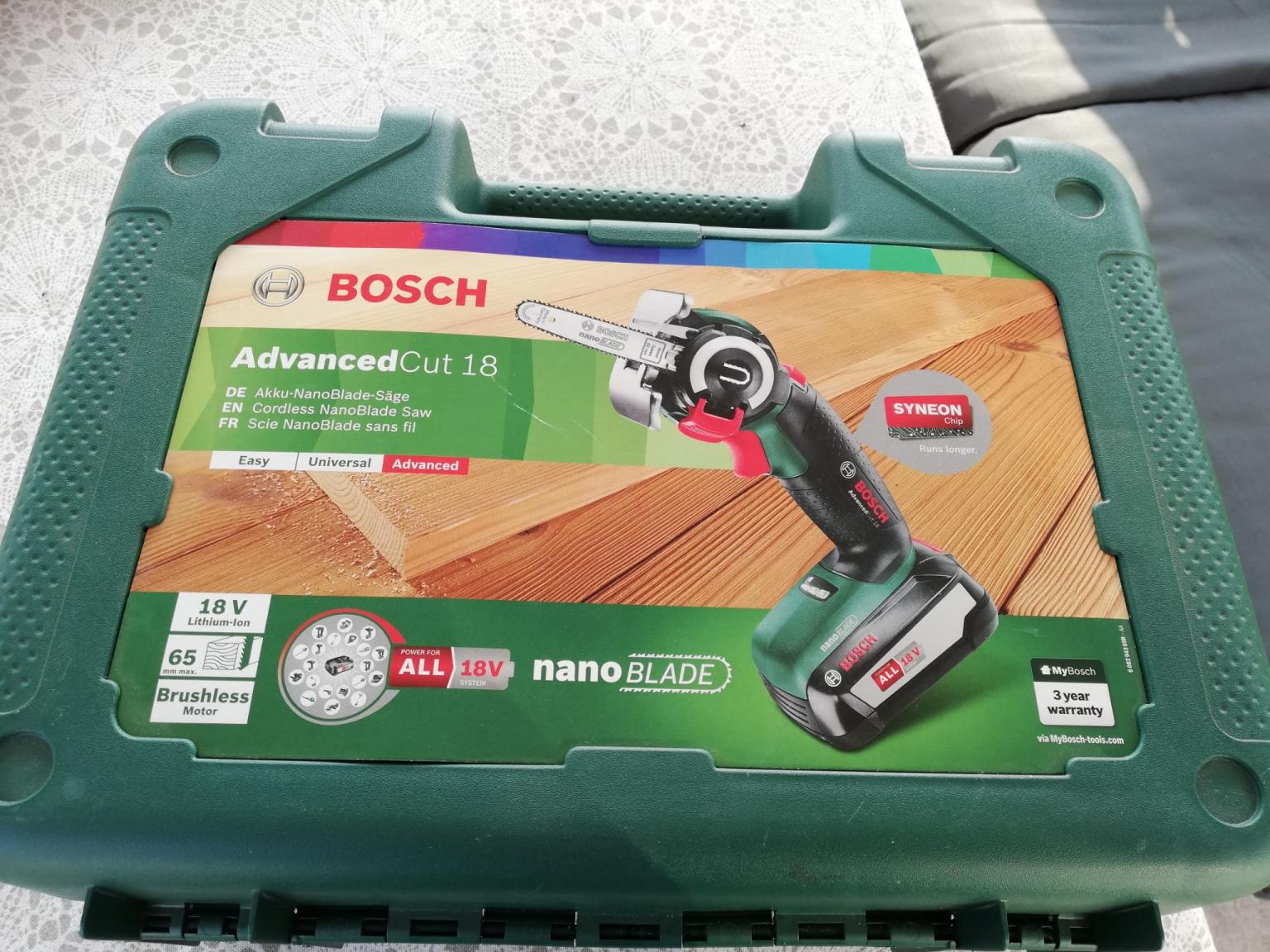 Bosch Nanoblade Sageblatt Alternative