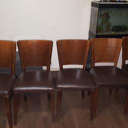 good condition chairs up for sale, selling 5 chairs for £50 selling as they are not in use anymore. 
collection only
£50 ono