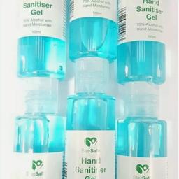 Made by the Market Leaders of PPE.
By STAY SAFE
6x Antibacterial Hand Sanitisers - £5
15x Antibacterial Hand Sanitisers - £10 100ML 70% Alcohol. Kills 99.9% Bacteria with moisturiser
(Kind to skin)
(Lovely Great Scent)
(Expiry 06/2023)
(Delivery also available)
This moisturising anti-bacterial hand sanitiser kills 99.9% of Bacteria and germs, Quickly killing micro-organisms on your hands without irritating or drying out your skin.
70% Ethyl Alcohol
Antimicrobial
Kills 99.9% of bacterial Germs