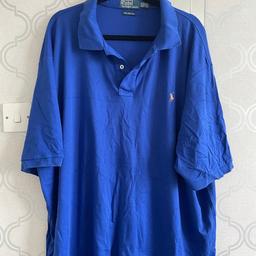Worn a handle of times - selling due to dad loosing lots of weight. 

Size 3XLT = UK 3XL (big and tall)