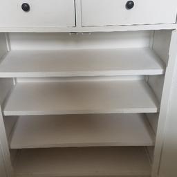 Used as seen. Useful shelves. I used to roll up my scarves and store inside but may have been a shoes cabinet also has two drawers at the top.

To collect ASAP or please arrange delivery for fuel/transportation cost with me if local. 

No time wasters. 

Thank you.