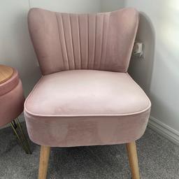 Originally from Homebase, hardly used, in really good condition. See description from Homebase website in pictures. Dimensions of chair also in pictures. Can collect or can deliver only if local.