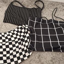 2 size xs and 1 is a size 4
price is for all 3