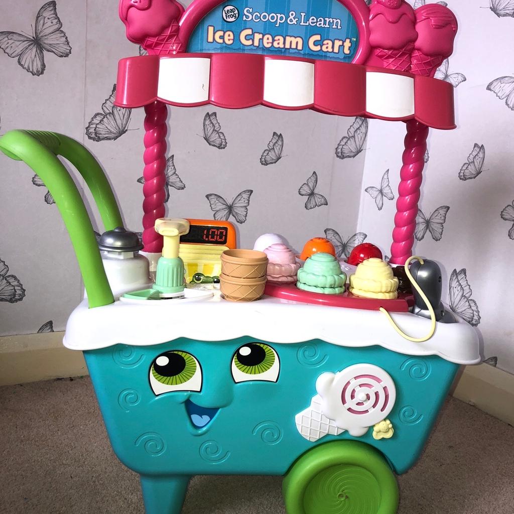 Leapfrog Scoop and Learn Ice cream cart in Leeds for £15.00 for sale