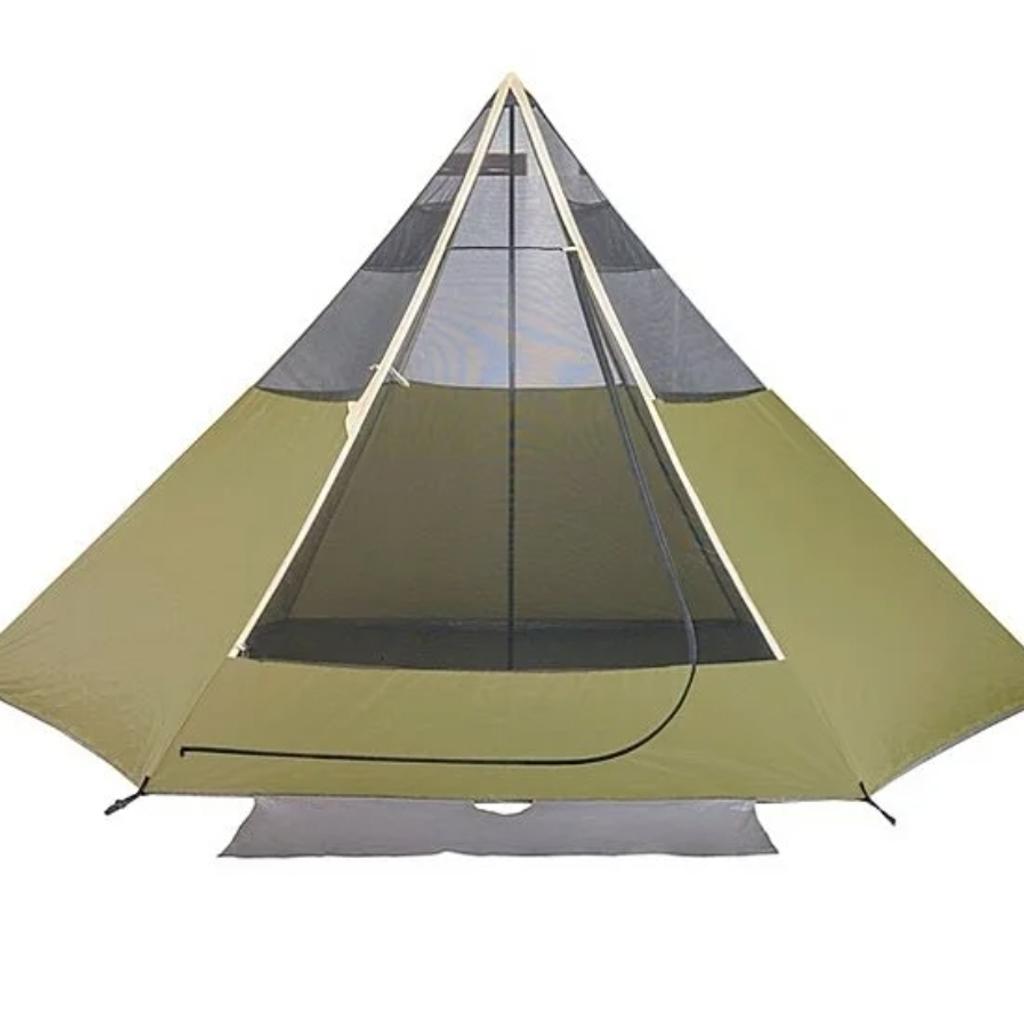 Ozark trail khaki clearance 8 person teepee tent