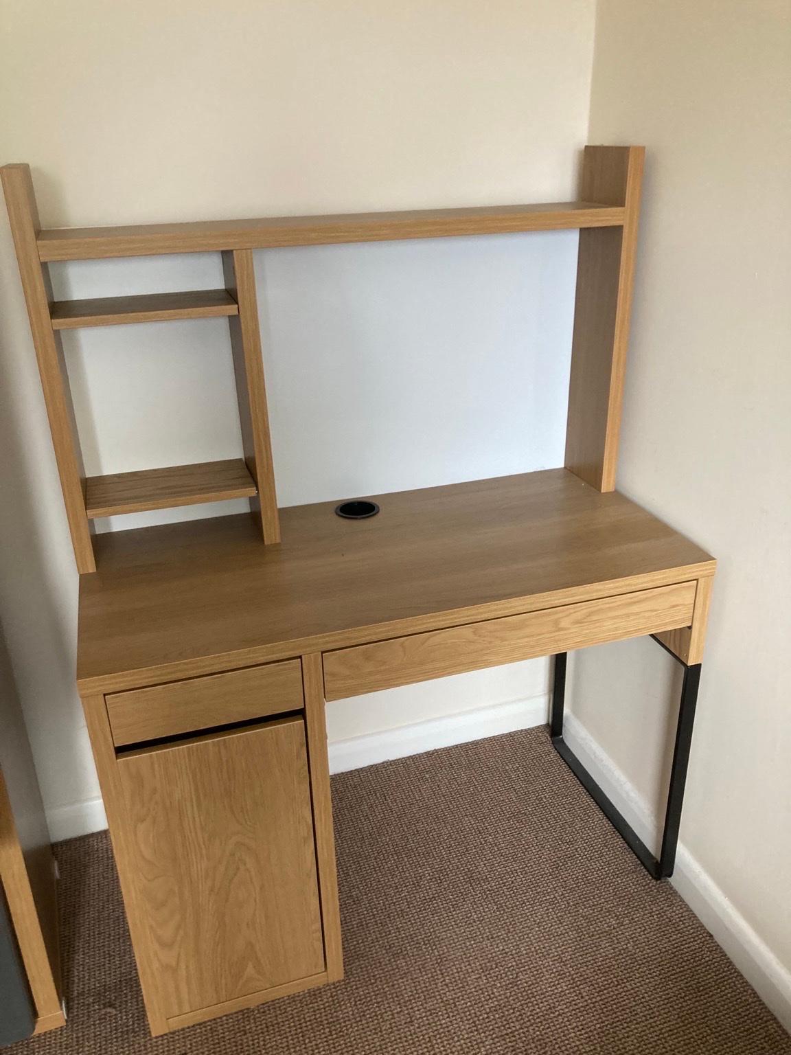 IKEA Micke Desk Oak in LE2 Leicester for £60.00 for sale Shpock