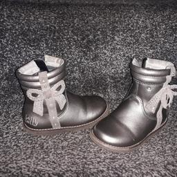 lovely silver boots