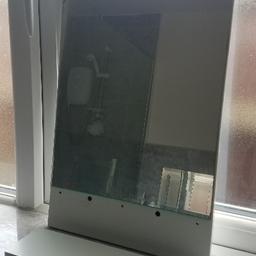 Lovely quality, slim mirror. Can be hung on wall and has a useful sill. Good condition as seen. Selling as no longer needed.

To be collected within 2 days or can delivery for a small cost. Please message with full postcode and agree cost before confirming deal.

No time wasters.

Thank you.